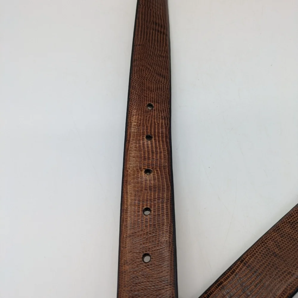 ✨3/$15 Tasso Elba Brown Leather Belt 40